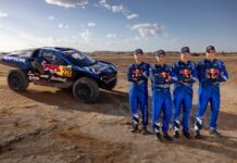 Ford Racing na Dakar 2026: Z osmimi Raptorji v lov na vrh puščavskega prestola