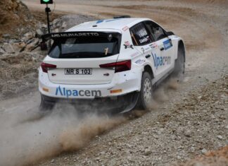 Makadamski spektakel v Anhovem: Avbelj in Andrejka pokorila kamnolom